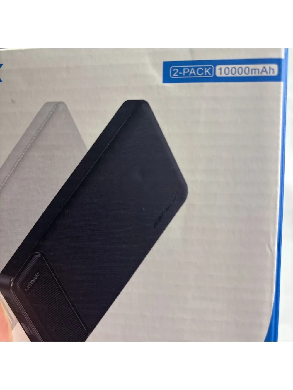 AsperX 2-Pack Power Bank Portable Charger Fast Charging 10000mAh, PowerBank USB
